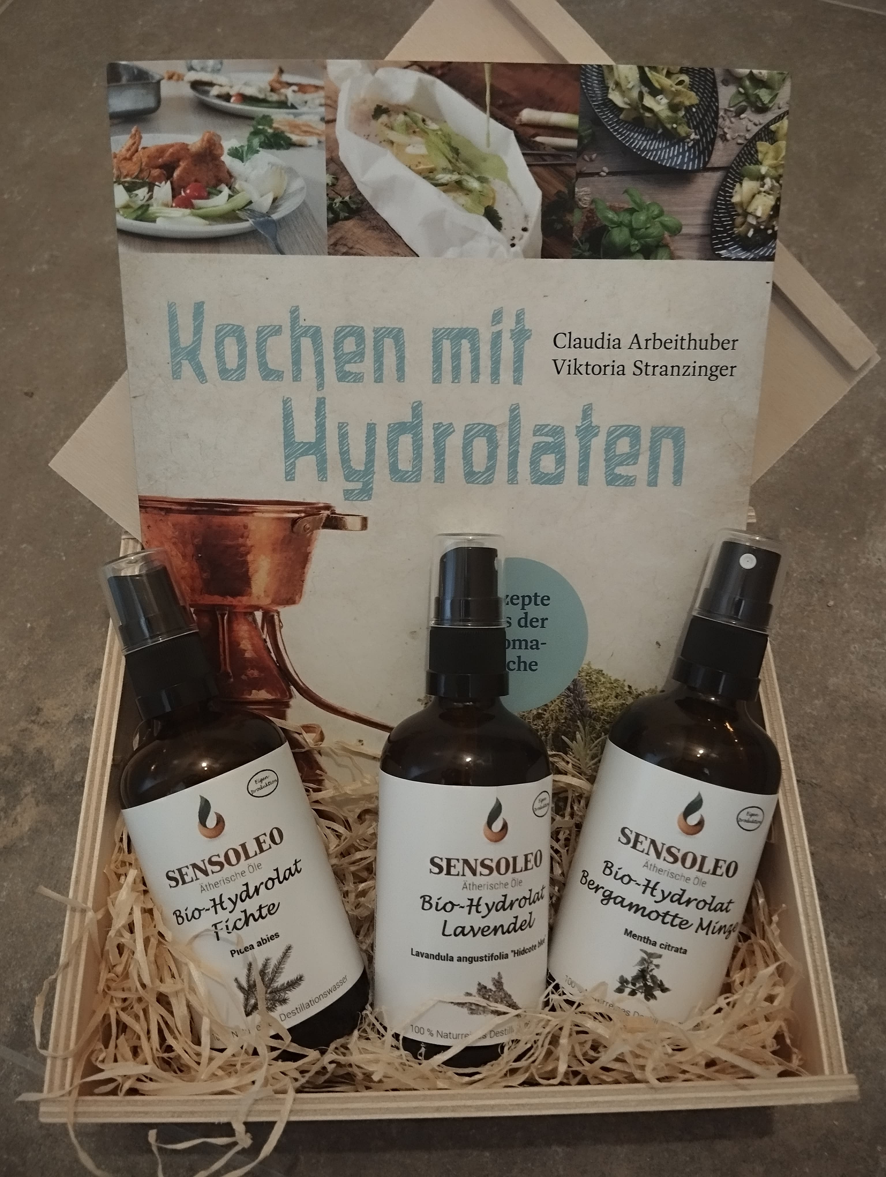 Buch Kochen mit Hydrolaten
