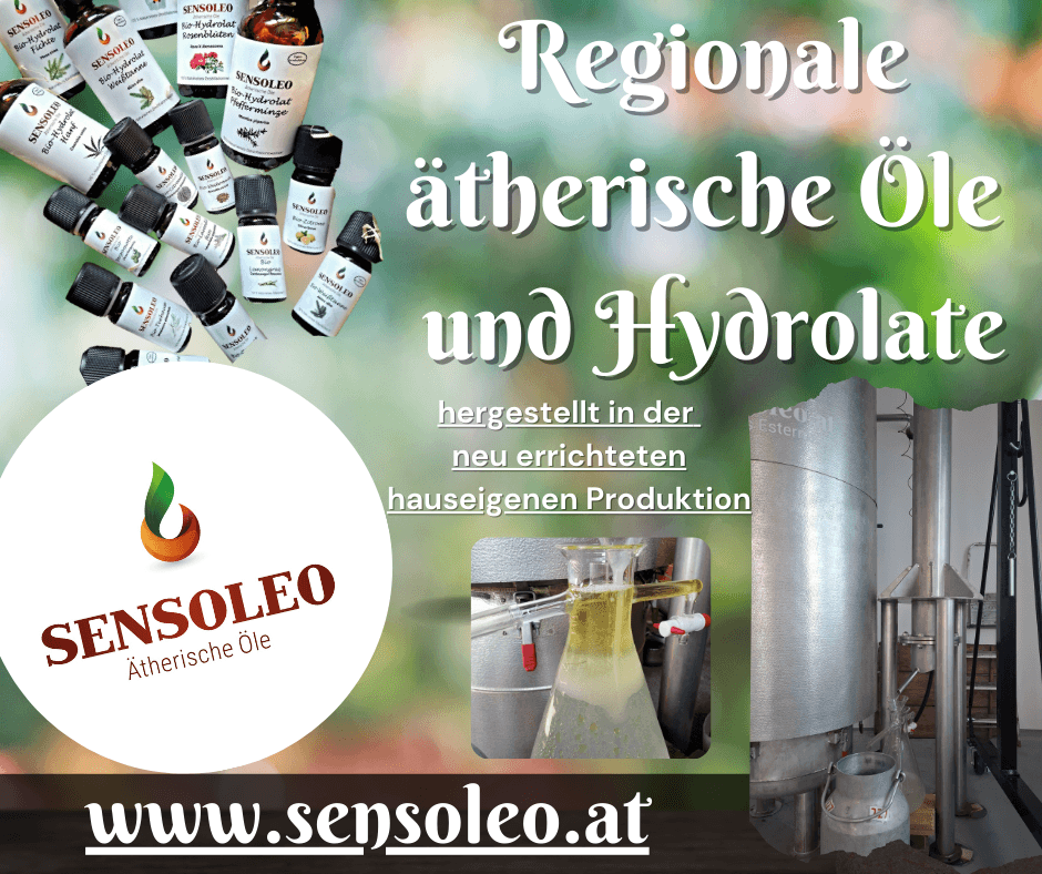Regionaler Hersteller von ätherischen Ölen und Hydrolaten - natürlich in Bioqualität