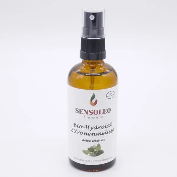 Bio Zitronenmelisse Hydrolat kaufen - Naturkosmetik gegen Stress und Herpes