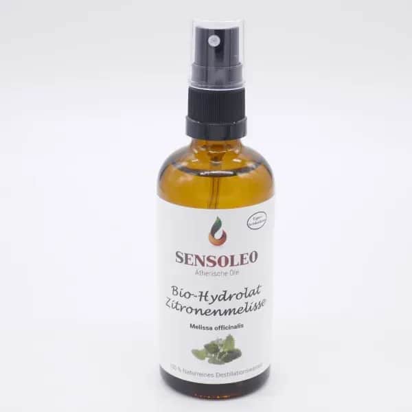 Bio Zitronenmelisse Hydrolat kaufen - Naturkosmetik gegen Stress und Hautunreinheiten